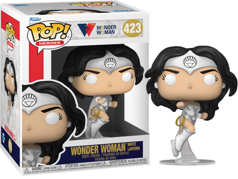 Funko Pop! Heroes - Wonder Woman 80th: Wonder Woman White Lantern (423) Funko Pop! Heroes - Wonder Woman 80th: Wonder Woman White Lantern (423)